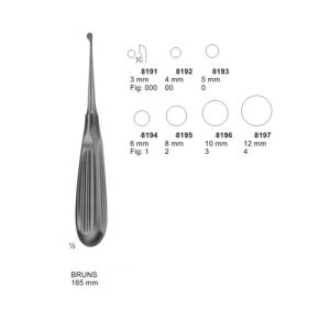 BRUNS 165 mm 3mm