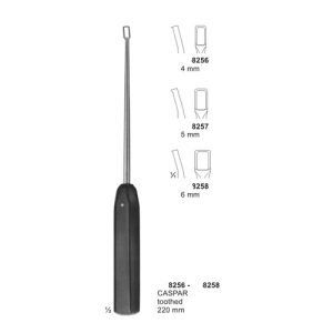 CASPAR toothed  220 mm 4mm