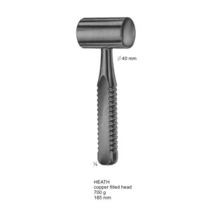 HEATH copper filled head 700 g 185 mm