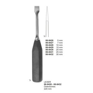 LEXER  Osteotomes 220 mm 5mm