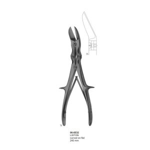 LISTON curved on flat 240 mm