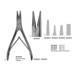 Round Pliers 180mm