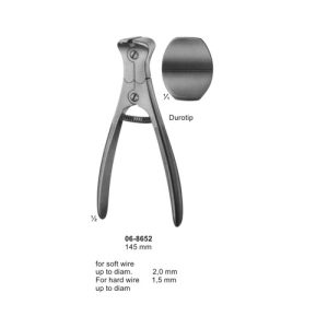 for soft wire up to diam. 2,0 mm For hard wire 1,5 mm up to diam
