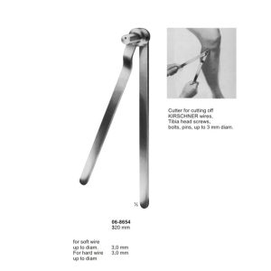 for soft wire up to diam. 3,0 mm For hard wire 3,0 mm up to diam
